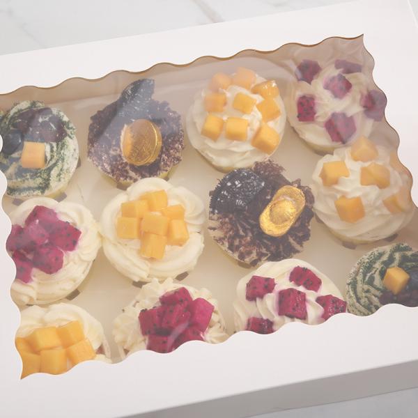 Customization Flexographic Printing Temperature Resistant Oven Baking Cup Mafen Cup/Muffin Cup