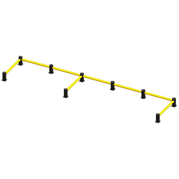 A04: Rack upright Guard Warehouse Storage Racking upright Protector safety barrier Anti-Collision Guardrails