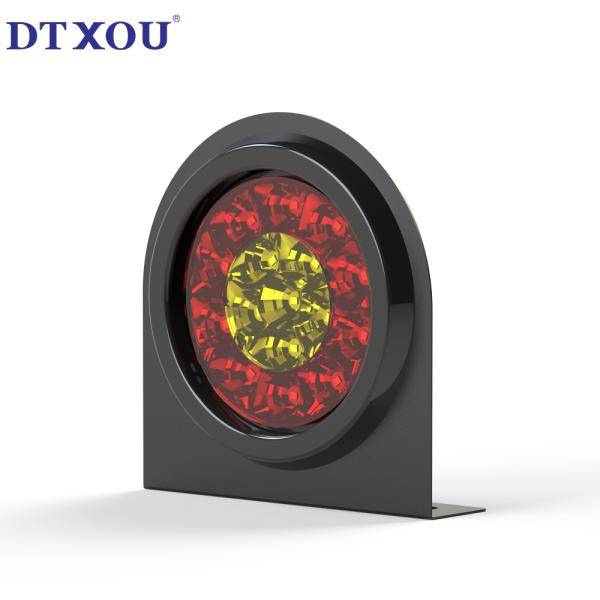 16 Leds Rubber Mount Front Side Marker Light For Trucks Trailers Led Side Marker Lamp