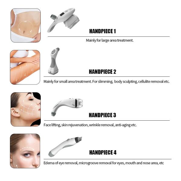 Rf Vela Shape Slimming Machine Cavitation Vacuum Led Technology With No Recovery Time