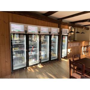 Micron Smart Vending Fresh Food Snack Drink Smart Fridge Vending Machine With