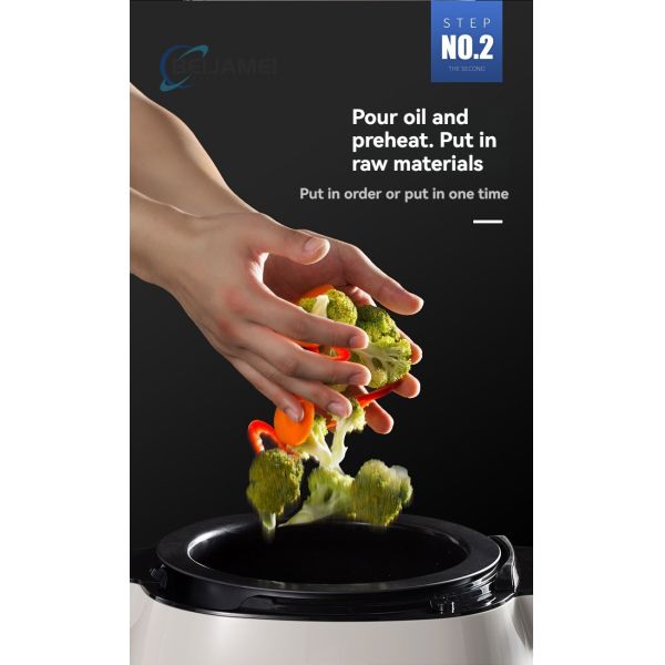 Automatic Intelligent Fully Automatic Cooking Robot for Home Use