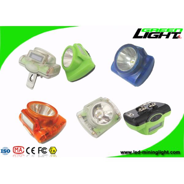 CREE LED Cordless Mining Lights PC ABS Material 13000lux With Low Battery Power Alarm