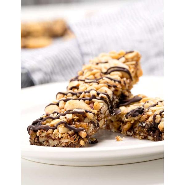 Cereal Energy Granola Bar Press Machine PLC Touch Screen