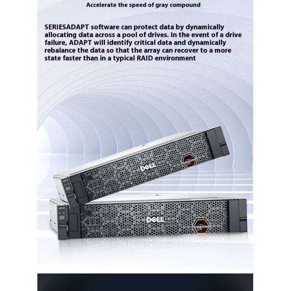USB SAS SSD Interfaces 2U Rack Server For Dell EMC Storage 5012 Disk Array Storage Head