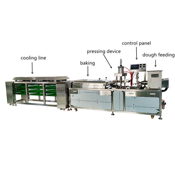 8inch Corn Tortilla Maker Machine 800pcs Per Hour SS Frame