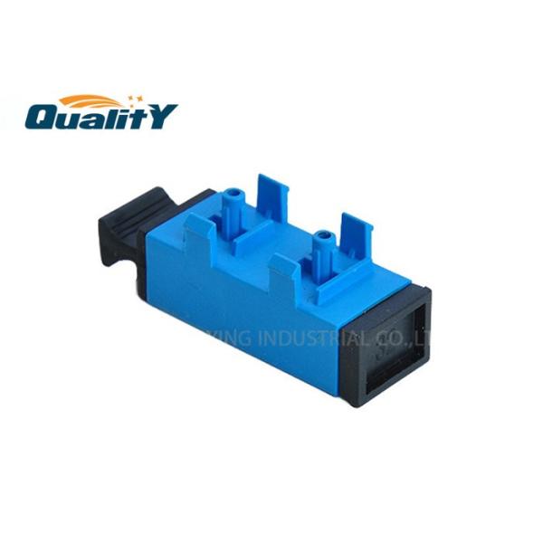 SC / PC SM SX Fiber Optic Adapter For FTTH FTTX ISO9001 Certification