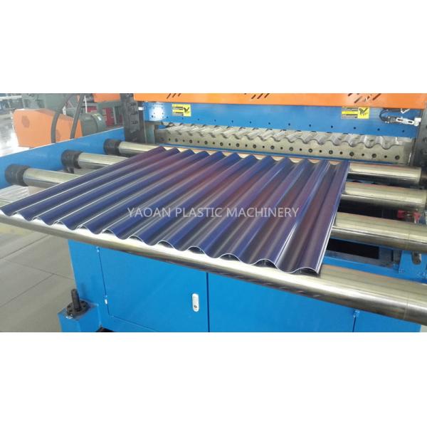 Multi Function Plastic Roof Tile Machine PP Roofing Sheet Tile Making Machine 200-350kg/Hr Capacity