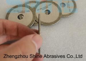 China 30mm 1F1R Electroplated CBN Grinding And Cutting Wheels Customized on sale