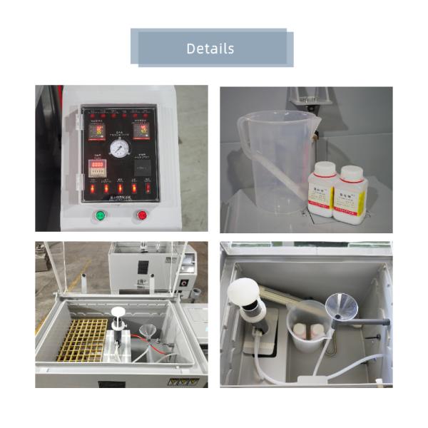 High Quality Laboratory Testing Equiempent Programmable Salt Spray Chamber Price For Electroplating Test