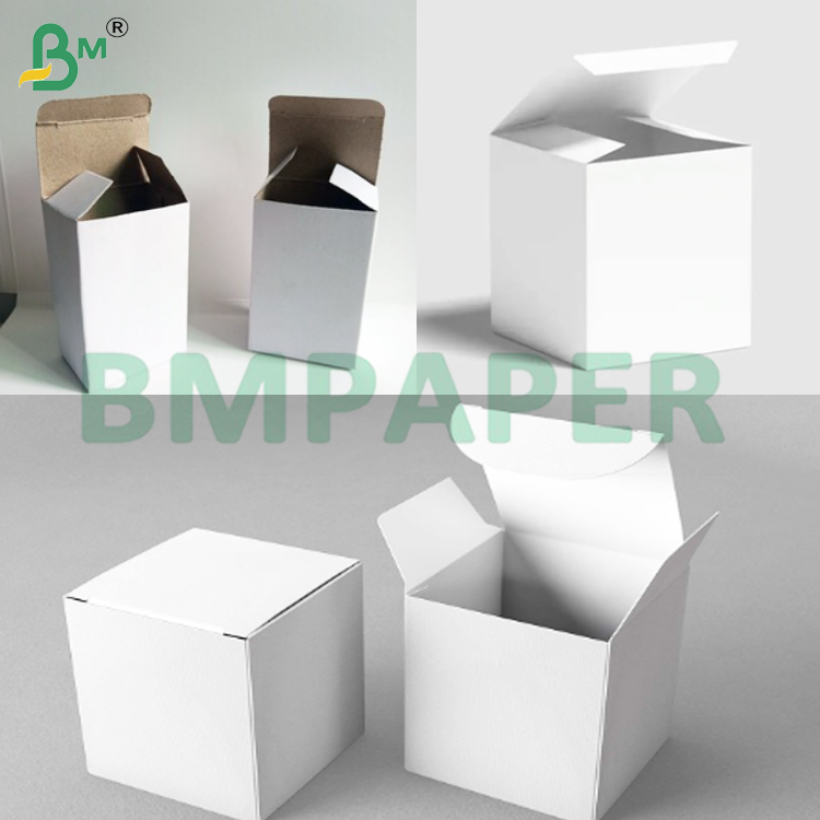 0.5mm Durable Coated One Side With Grey Back Duplex Cardboard