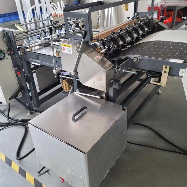 DG-850A Paper Gluing Machine for Rigid Box Gluing Processes Box Cover Gluing