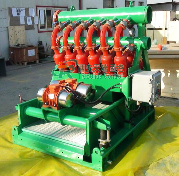 Solids control mud desilter