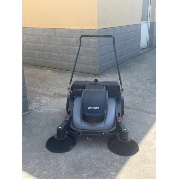 Pure Electric Energy Type Hand Push Multi-Function Power Tiller Cleaning Machine Home Floor Scrubber Sweeper