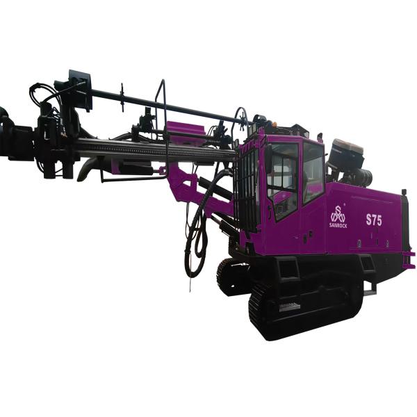Surface DTH Drilling Rig Depth 28m Crawler Blast Hole Drill Rig Integrated Drilling Equipment