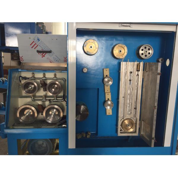 15KW Customized Wire Drawing Machine High Safety For Single Bare Copper Wire