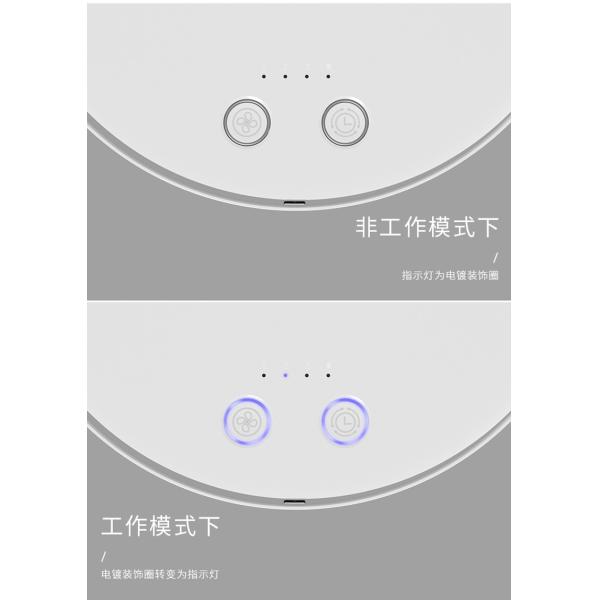 Floor Installation Foldable Pocket Fan Adjustable Rechargeable Function for Air Supply