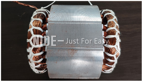 Semi automatic electric fan motor stator coil lace machine, stator winding lacing machine for motor manufacturing-3