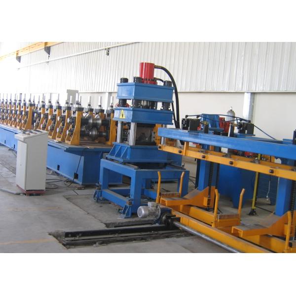 Highway Guard Rails Roller Forming Machine For Guardrails And Protective Guarding Production Line