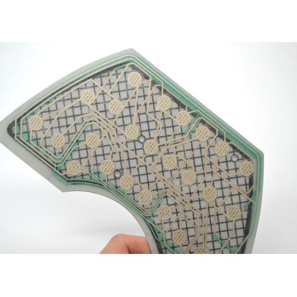 Single Shielding Sealed Membrane Switches Multi Keys For Microwave Oven