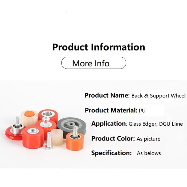 Aluminium Core Polyurethane Wheel Grinding Machine Supporting Wheel