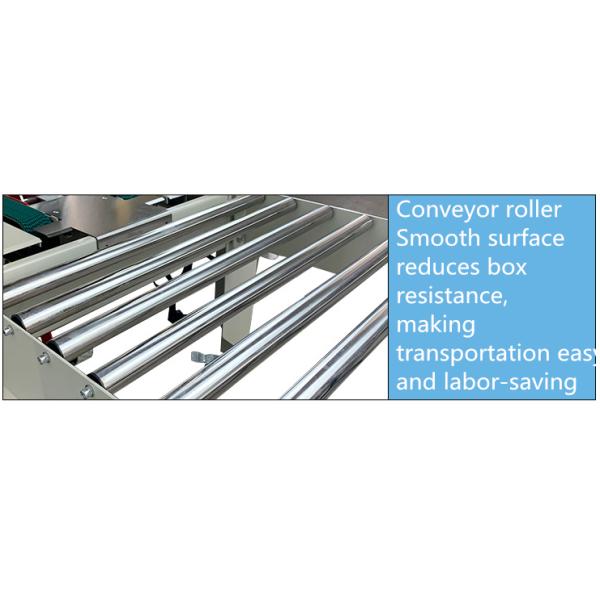 Construction Works Auto Box Taping Carton Sealing Machine with Packaging Material