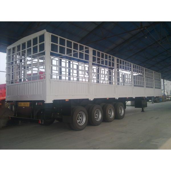sinotruk 4 axle container loading trailer storehouse semi trailer