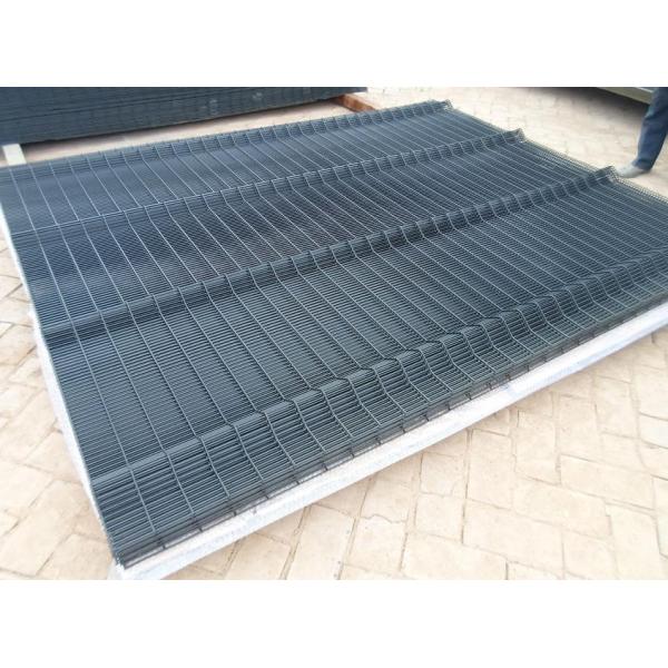 Clearvu 358 Anti Climb Small Hole Security Steel Welded Wire Mesh Fence with Spikes