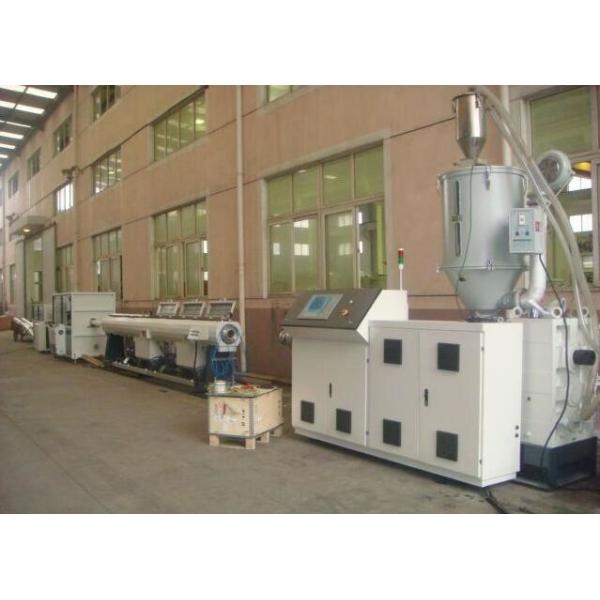 Hot Water PPR Pipe Making Machine , Fully Automatic PPR Pipe Extrusion Line