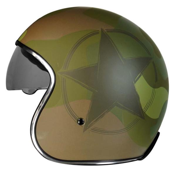 Customized Logo Accepted XL ECE Certified Classic Design Open Face Motorcycle Helmet