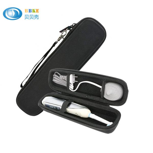 1680D Nylon Black EVA Storage Case , Hard Storage Case For Eletric Toothbrush