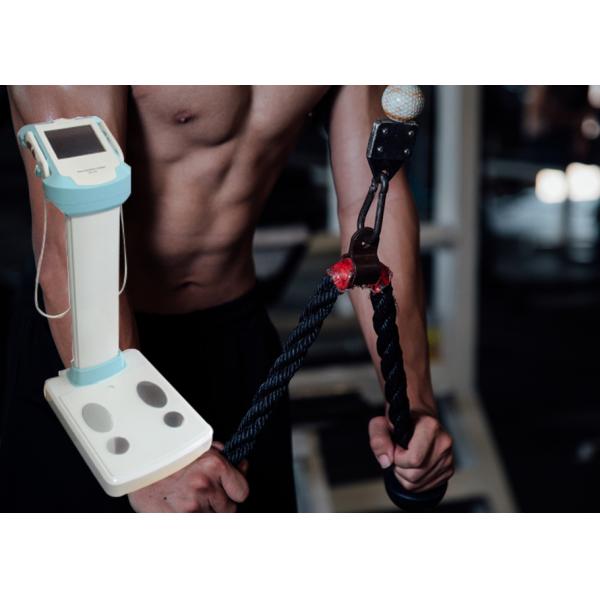 Fat Scale Body Composition Analyzer 8 Point Tactile Electrode System With True Colorful Touch Screen
