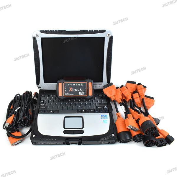 Multi Brand Xtruck HDD Y009 Diesel Engine Diagnostic Tools Automatic Code Reader OBD Diagnostic Tool Vehicle Scanner with FZ-G1 tablet