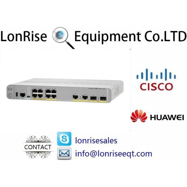 WS-C2960CX-8PC-L Cisco Switch Catalyst 2960CX PoE+ Network Fiber Optic Switch 8 Port 3 Layer