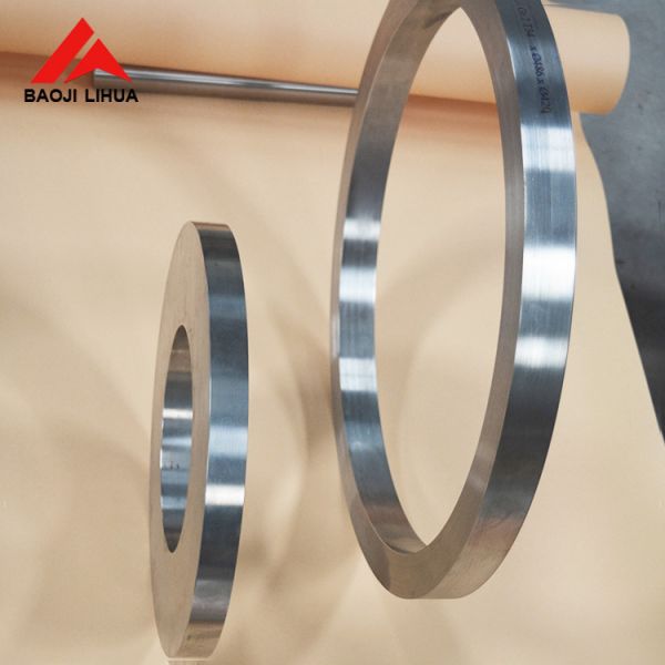 Industrial Bright Surface Titanium Alloy Forging Ring ASTM B381