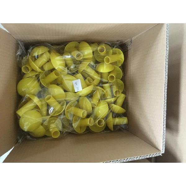 Construction Mushroom Rebar Cap Yellow PP PE Material