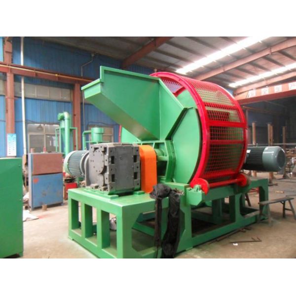 PLC Controlled Waste Tire Recycling Line with Customizable Operation Mode and Steel Wire Separation for Rubber Powder Production