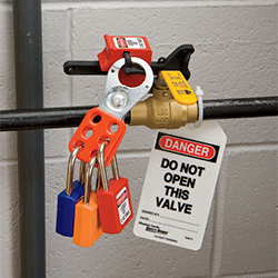 93g Safety Lockout Hasp Double Open Economic Steel Two Size Optional