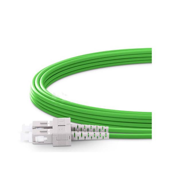 50/125um Fiber Optical Patch Cord SC To SC OM5 For Hyperscale Cloud Data Center Cabling Solution
