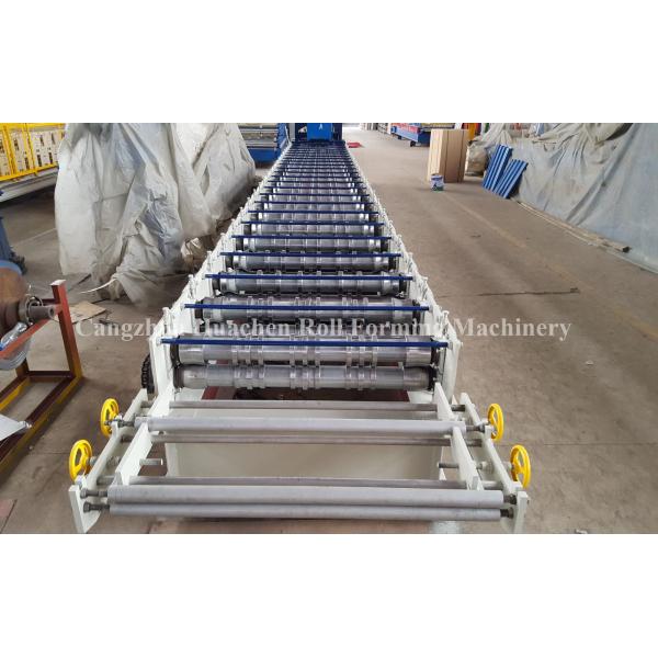 Galvanized Roofing Sheet Roll Forming Machine PLC Cold Roll Forming Equipment