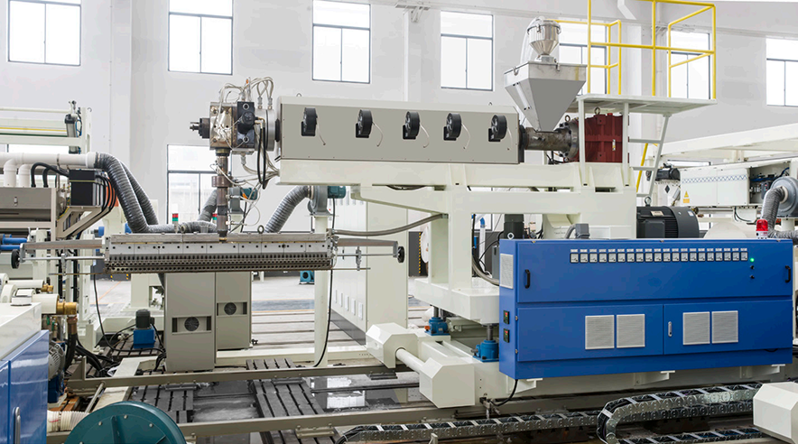 Extrusion laminating machine component 2