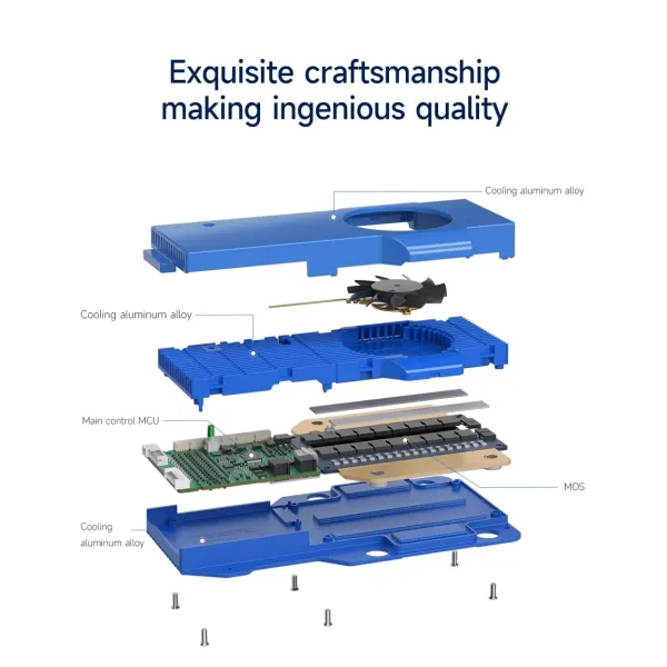 Bluetooth-Connected Daly Smart 8s BMS with Active Balancing Tech