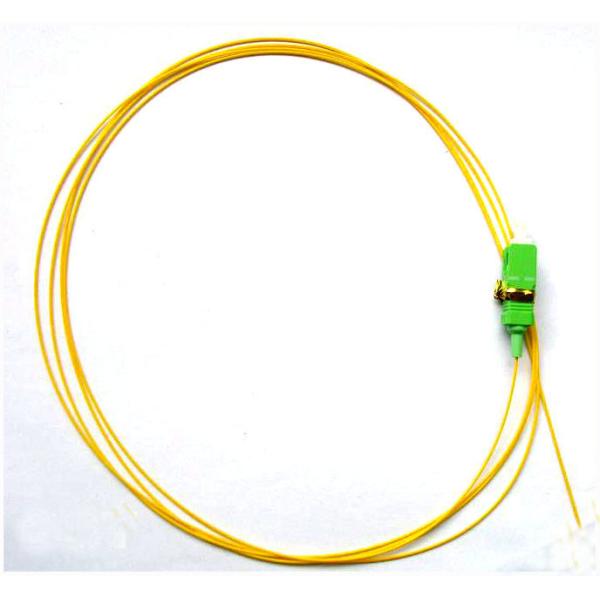 SC APC Connector Simplex 0.9mm Optical Fiber Pigtail