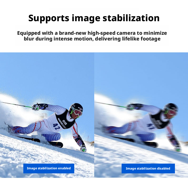 4K Action Camera Slow Motion Camera Time Lapse Camera for Skiing Outdoor Adventure 170° Angle Camera 30m Waterproof Camera Wifi