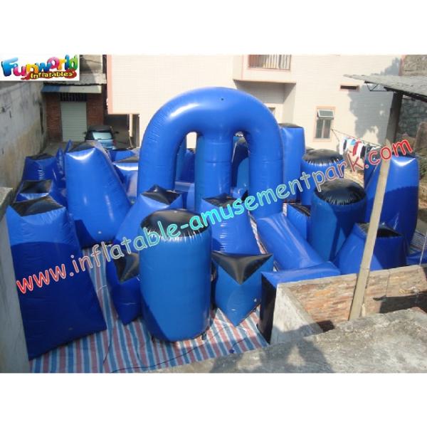 Millenium Inflatable Paintball Bunkers With Ul Pump , Fixing Kit