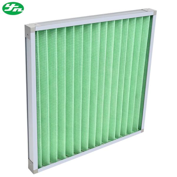 High Performance Pre Air Filter G1 ~ G4 Pleated Panel Filter CE / ISO Aproved