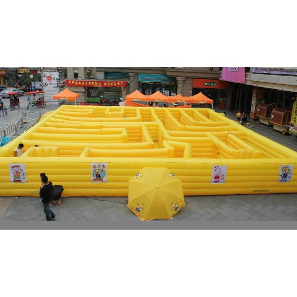 Inflatable Maze Games For Playground , Inflatable Interactive Labyrinth Games