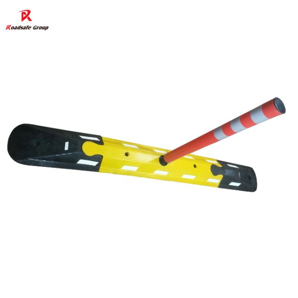 Roadsafe Traffic Road Delineator Post Diviner High-Intensity Prismatic Reflective Flexible 90cm Rubber Base Connecting Heavy Duty 15kgs