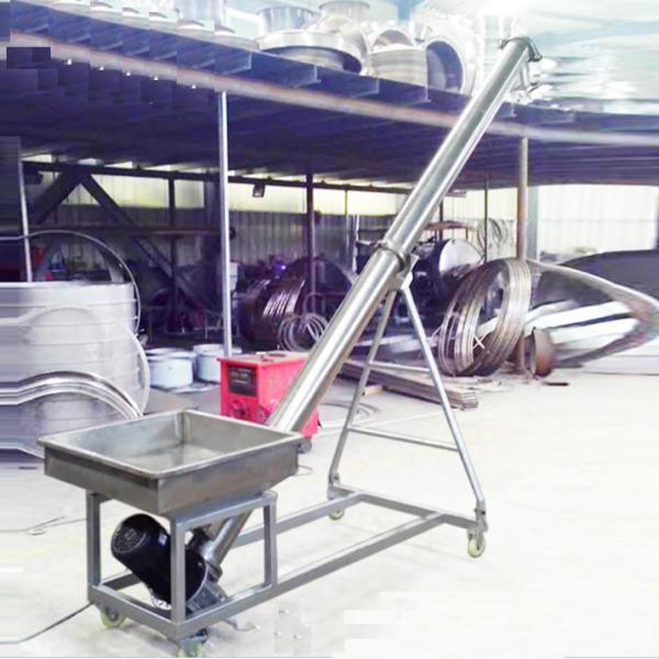 Inclining Conveyor Structure and Heat Resistant Material Feature Hopper screw conveyor