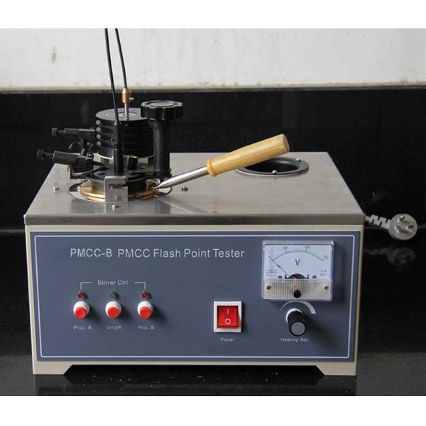 Manual Pensky Martens Closed Cup Flash Point Analyzer / Oil Testing Equipment